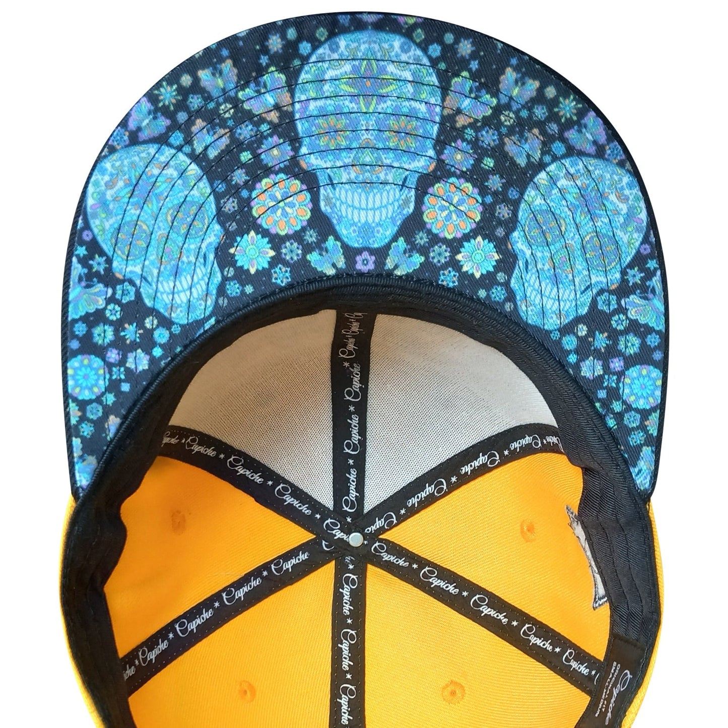 Day Of The Dead 2 Snapback - Yellow