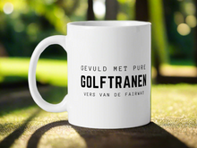 Load image into Gallery viewer, Grappige Mok, Gevuld met pure golftranen (vers van de fairway)