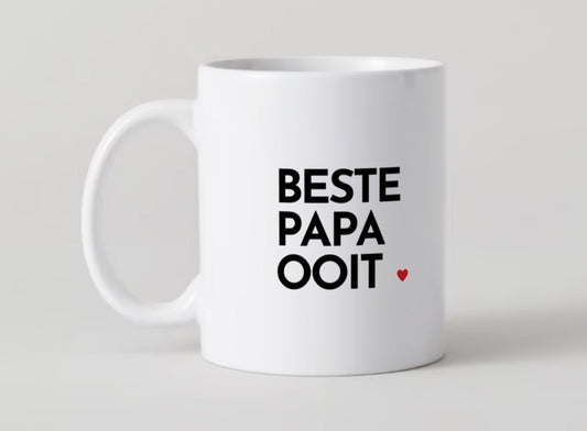 Beste papa ooit Vaderdag Mok - CooleCadeau