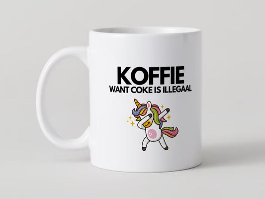 Grappige Koffie Mok - CooleCadeau