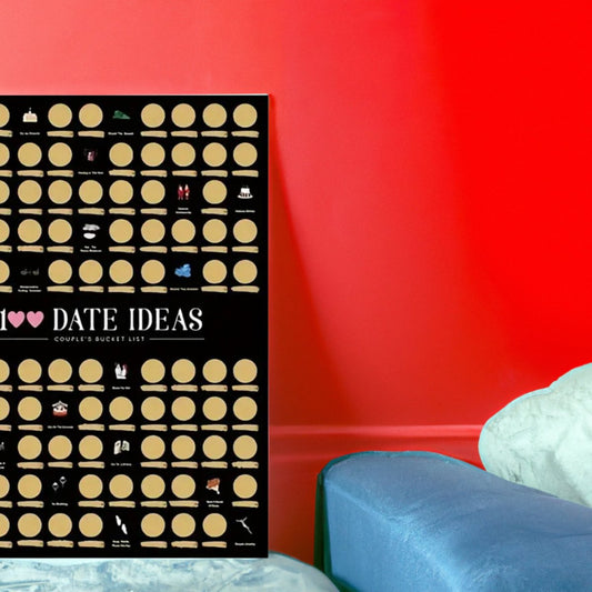 100 date ideeën krasposter - CooleCadeau