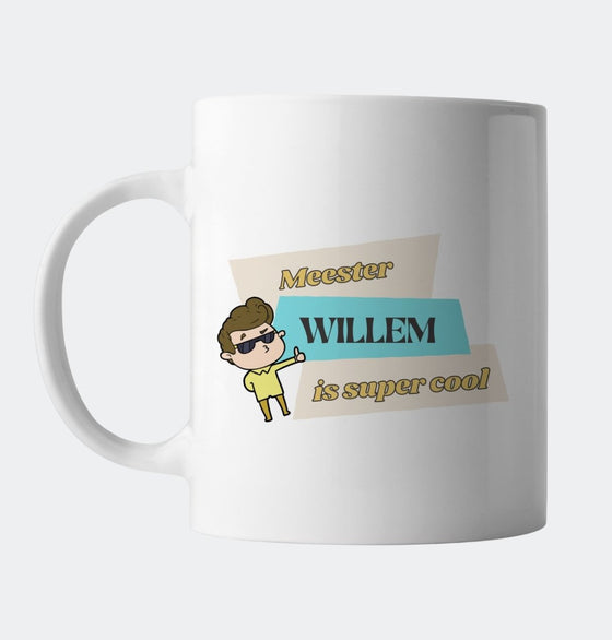 Bedankt Meester Mok - CooleCadeau