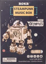 Afbeelding in Gallery-weergave laden, DIY Robotime Steampunk Houten Muziekdoosje - CooleCadeau
