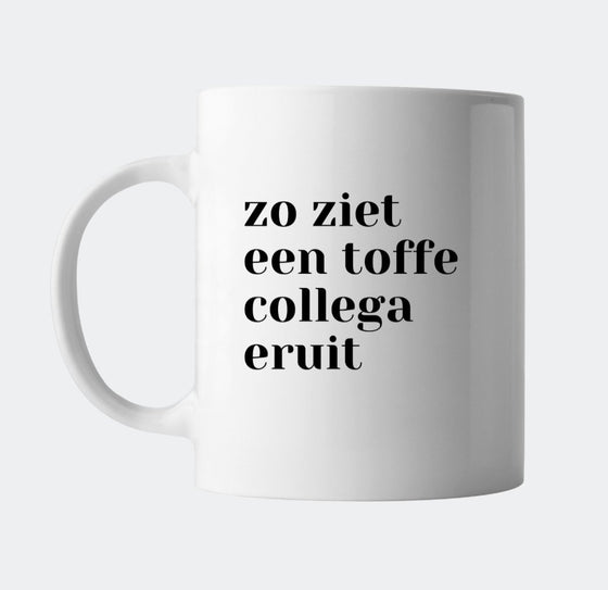 Een toffe collega Mok - CooleCadeau