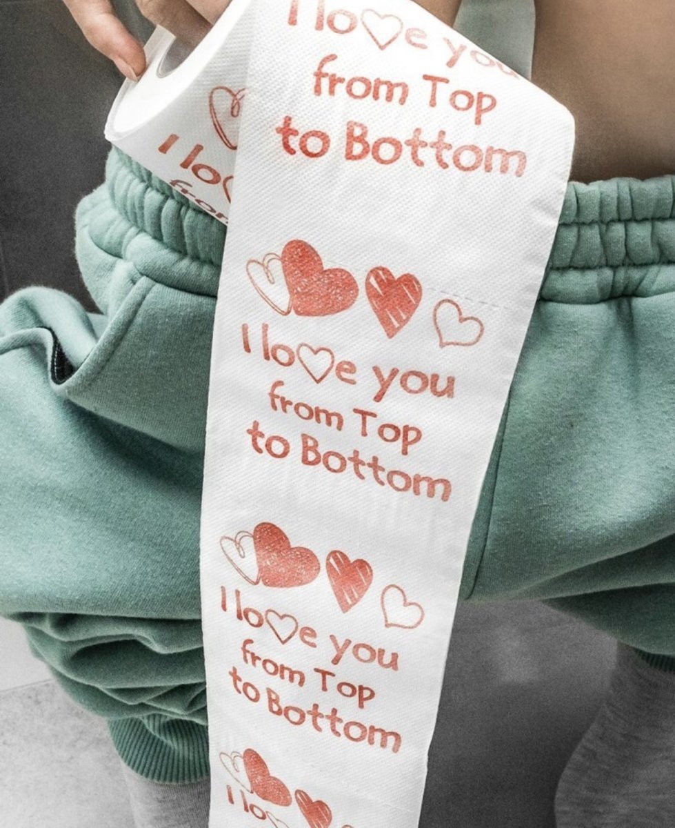 I love you toiletpapier - CooleCadeau