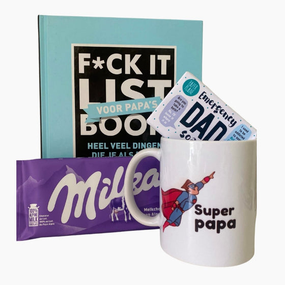 Super Papa Cadeaupakket - Klein - CooleCadeau