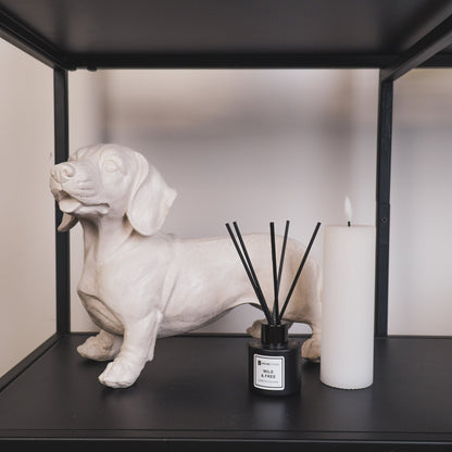 'Ornament - Teckel - Polyresin -  Beige - 20x8x15cm