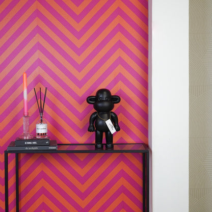 Ornament - Monkey Statue 'The Legend' - Polyresin - Black - 20.5x13.5x35cm