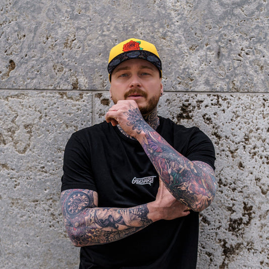 Day Of The Dead 2 Snapback – Gelb