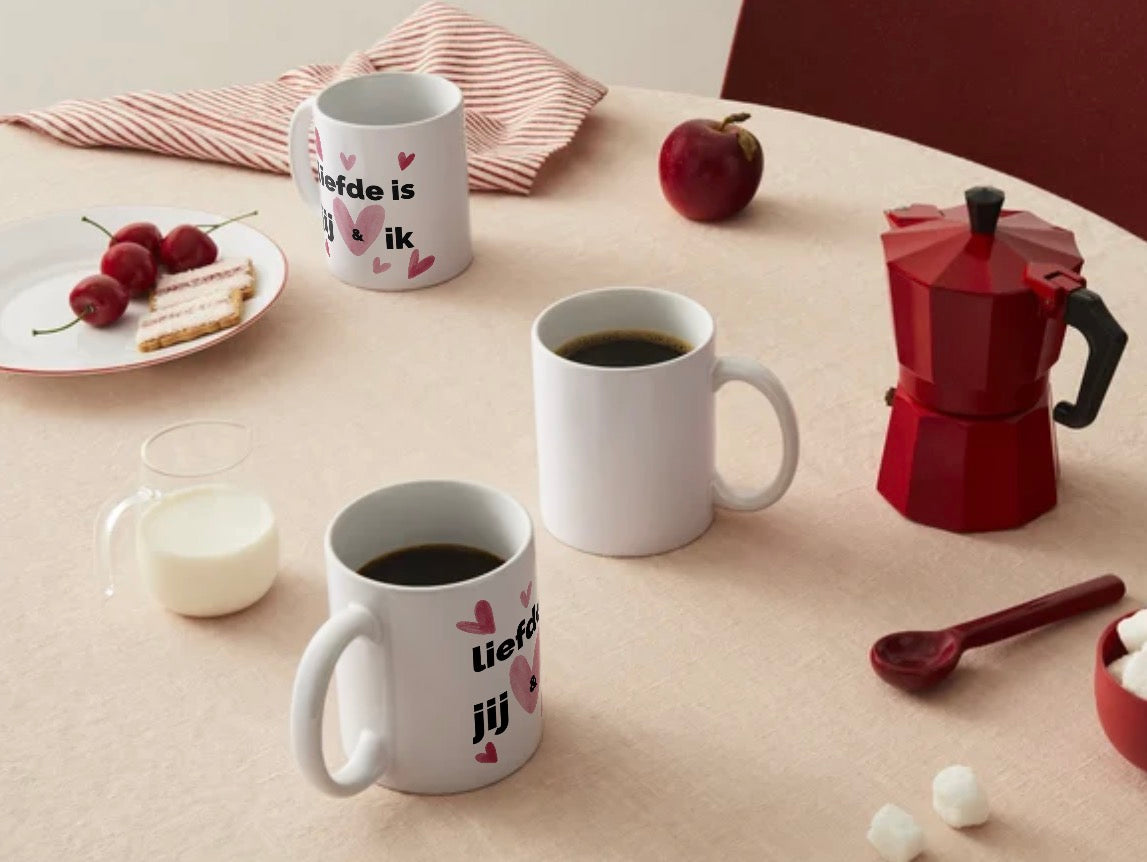 Liefde is jij en ik – mok