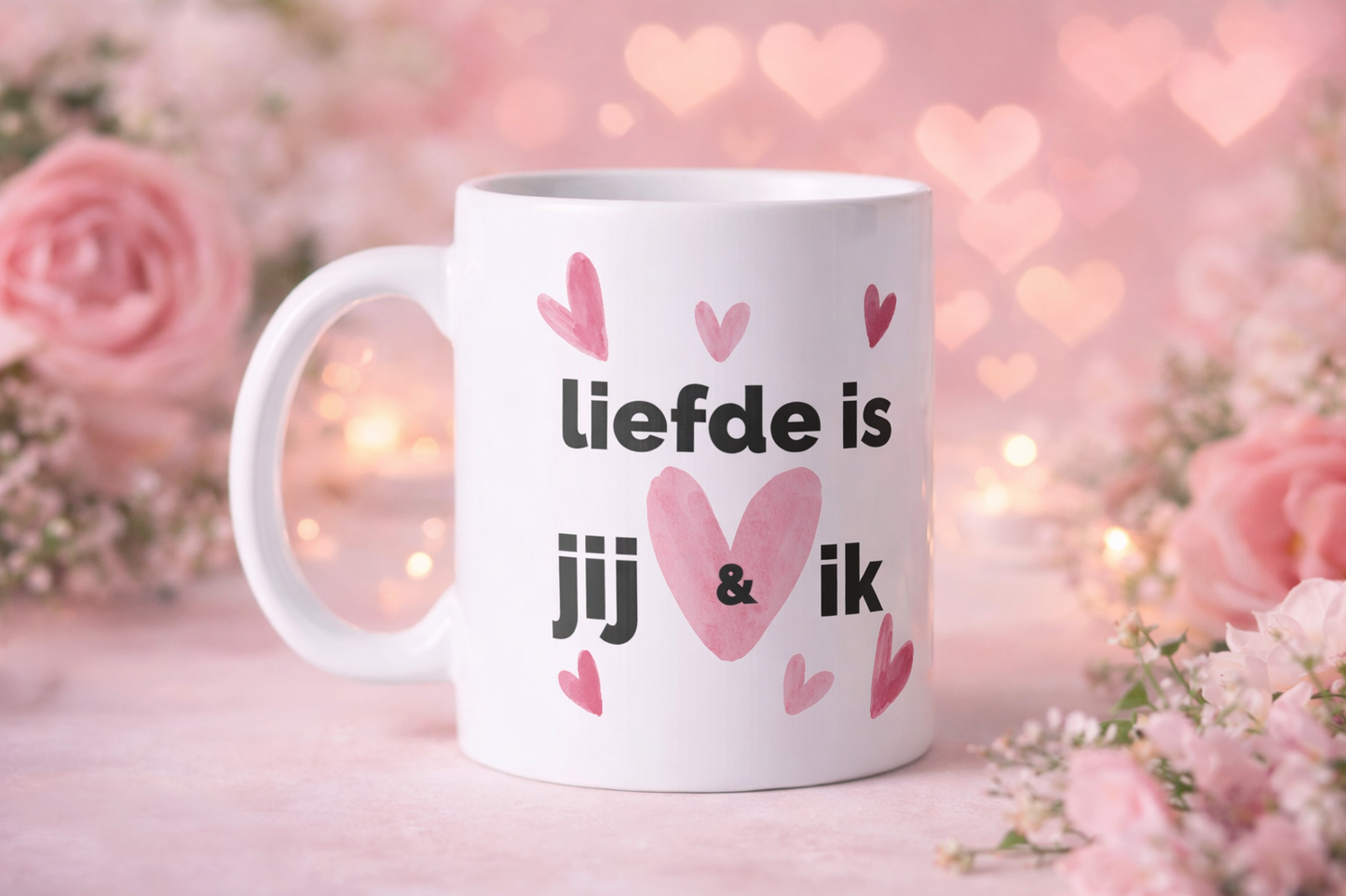 Liefde is jij en ik – mok