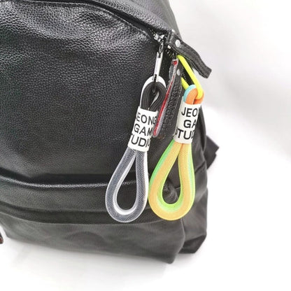 5er-Pack Handyhüllen mit fluoreszierendem Lanyard und Handgelenkschlaufe, Weiß/Blau, Schwarz/Weiß, Orange/Blau, Weiß/Rot, Orange/Gelb, Blau/Grün, Dunkelblau, Weiß/Lila