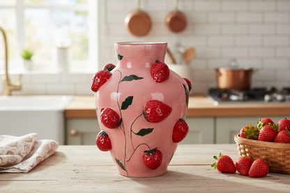Vase Strawberry Dolomite - 30 cm
