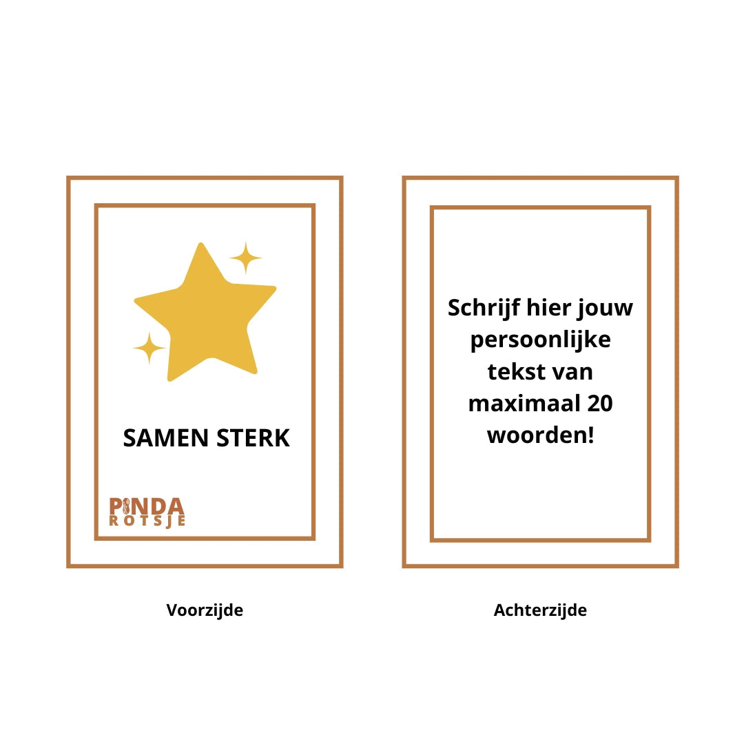 Samen sterk cadeau