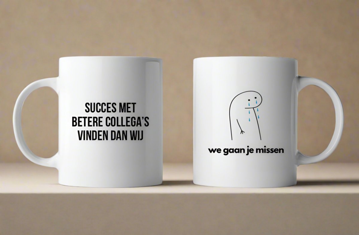 Collega afscheid Cadeau - CooleCadeau