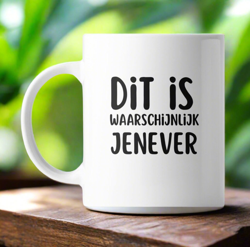 Dit is Waarschijnlijk Jenever - Humoristische Mok - CooleCadeau