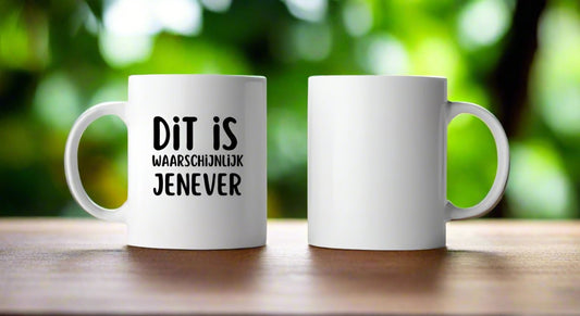 Dit is Waarschijnlijk Jenever - Humoristische Mok - CooleCadeau