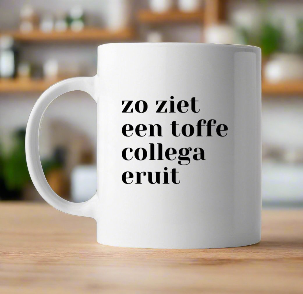 Een toffe collega Mok - CooleCadeau