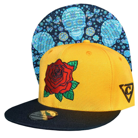 Day Of The Dead 2 Snapback – Gelb