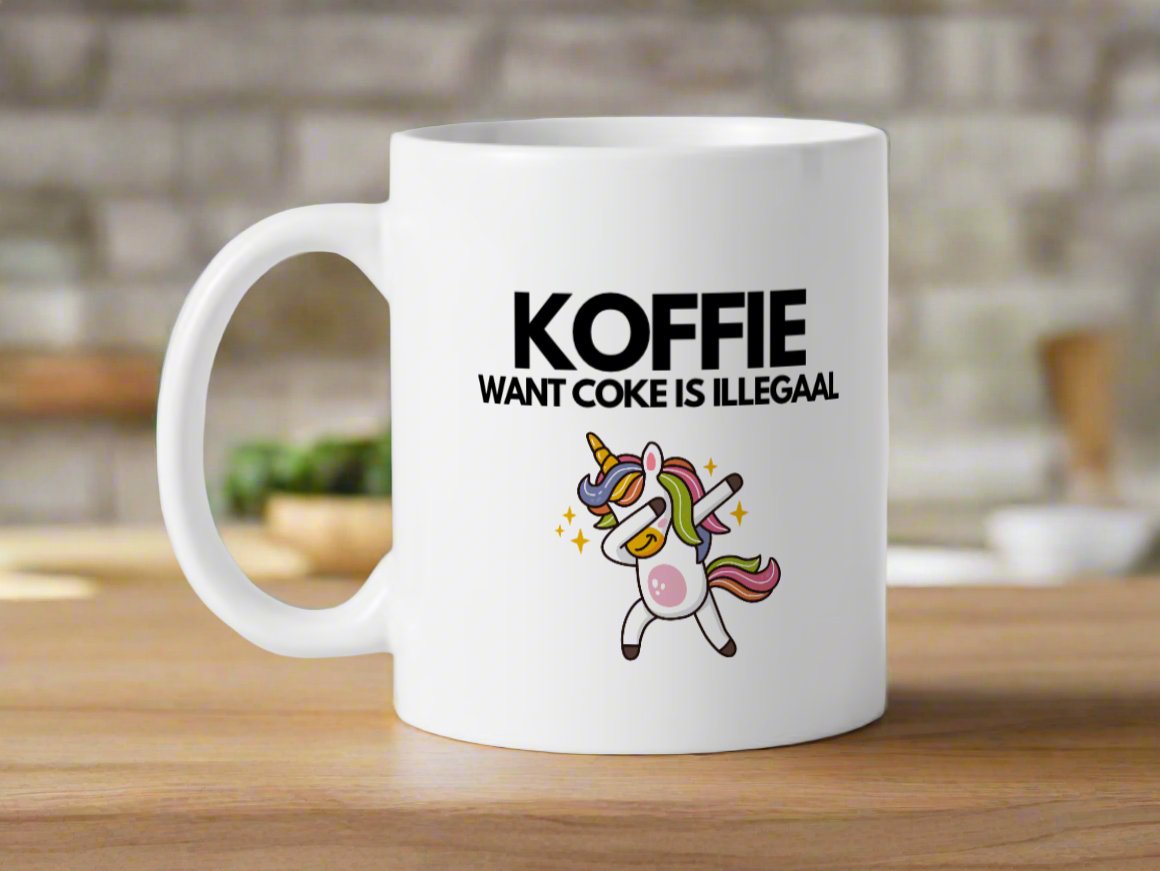 Grappige Koffie Mok - CooleCadeau