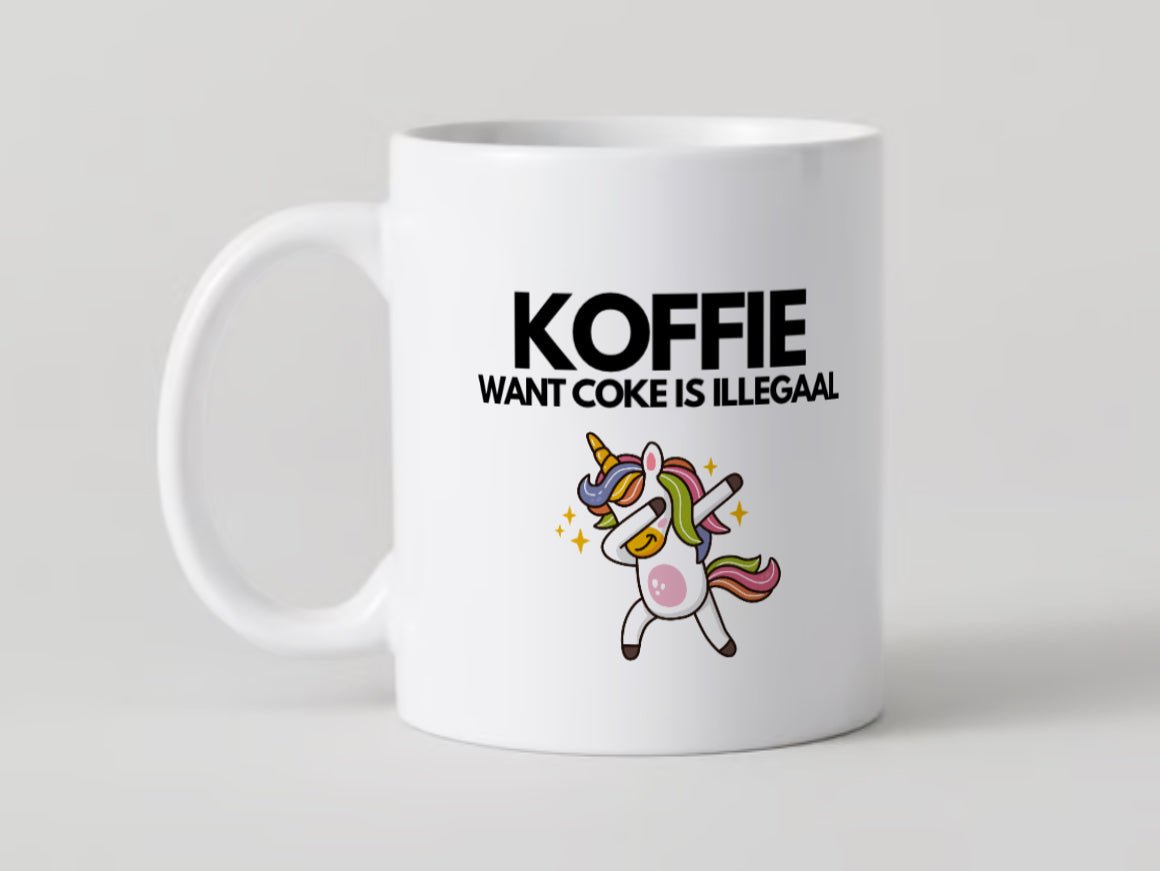 Grappige Koffie Mok - CooleCadeau