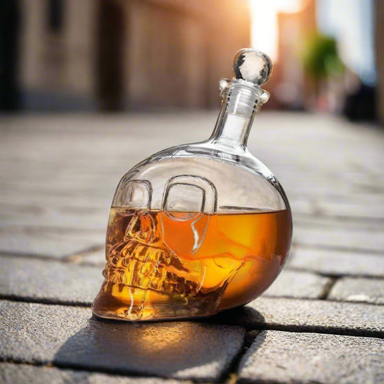 kristallen schedel karaf - CooleCadeau