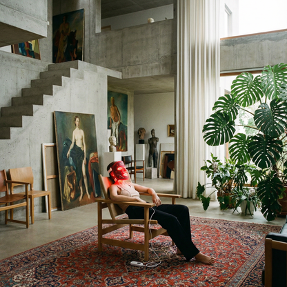 AURA+ Nuvibody® LED-Maske + Dekolleté-Set 