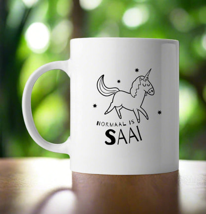 Normaal is saai Mok - CooleCadeau