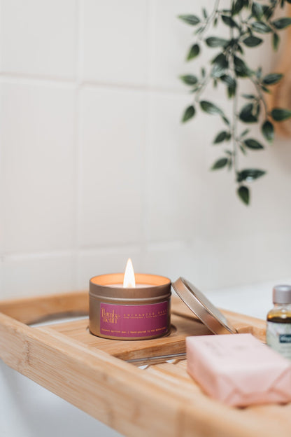 Enchanted Rose Candle