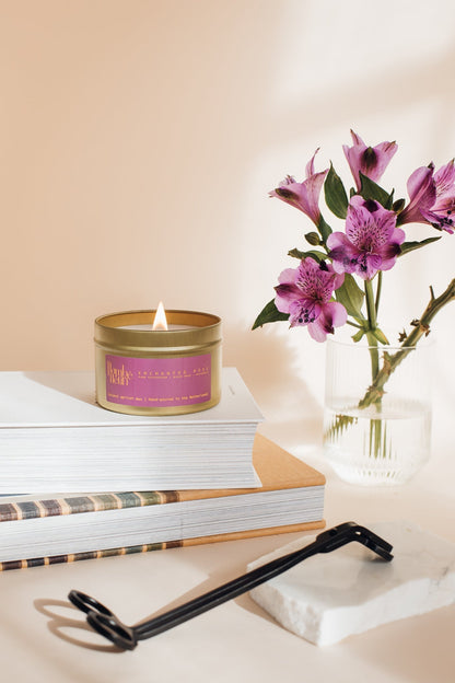 Enchanted Rose Candle