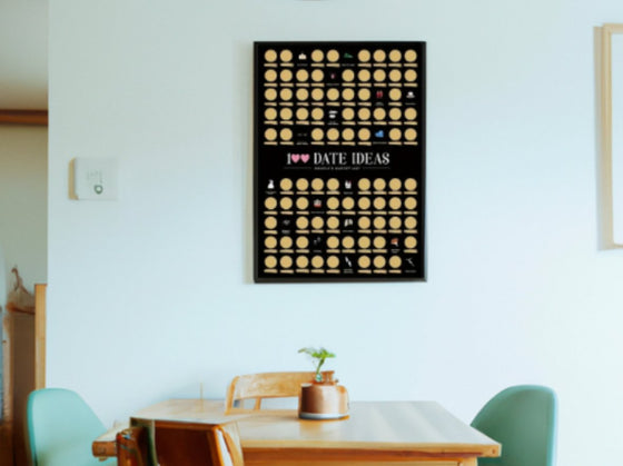 100 date ideeën krasposter - CooleCadeau