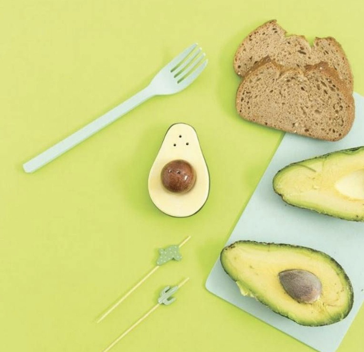 Avocado peper- en zoutpotten - CooleCadeau