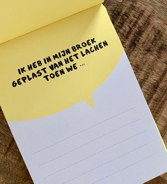 Bestie jij bent de leukste invul boekje - CooleCadeau