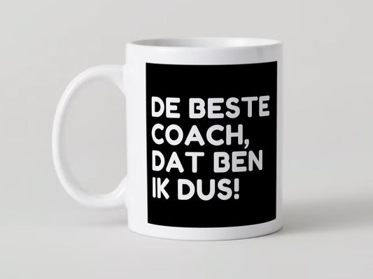 De beste coach Mok - CooleCadeau