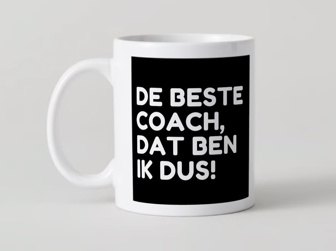 De beste coach Mok - CooleCadeau