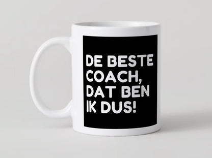 De beste coach Mok - CooleCadeau