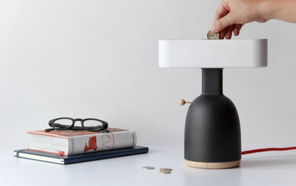 DesignNest Bureaulamp en Spaarbak - CooleCadeau