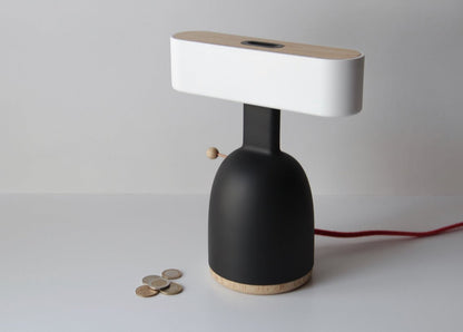 DesignNest Bureaulamp en Spaarbak - CooleCadeau