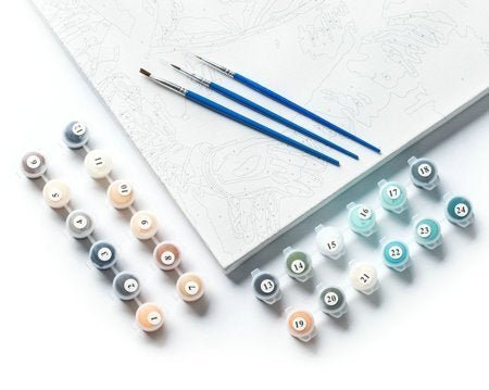 Dikke Mona Lisa Schilderen op nummer - CooleCadeau