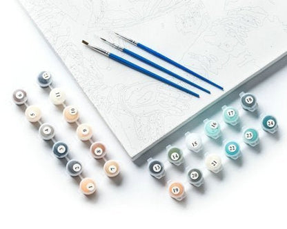 Dikke Mona Lisa Schilderen op nummer - CooleCadeau