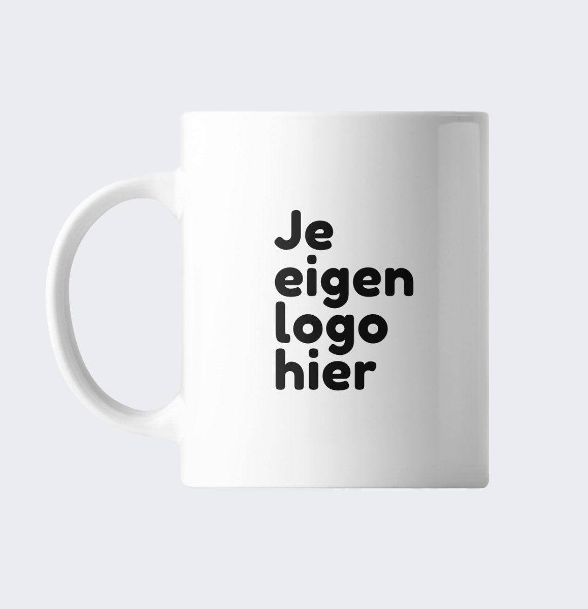 Eigen logo Mok - CooleCadeau