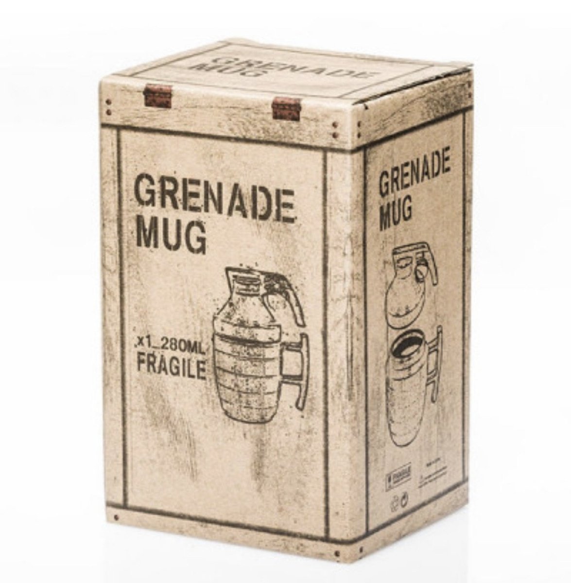 Granaatappel mok met slot - CooleCadeau