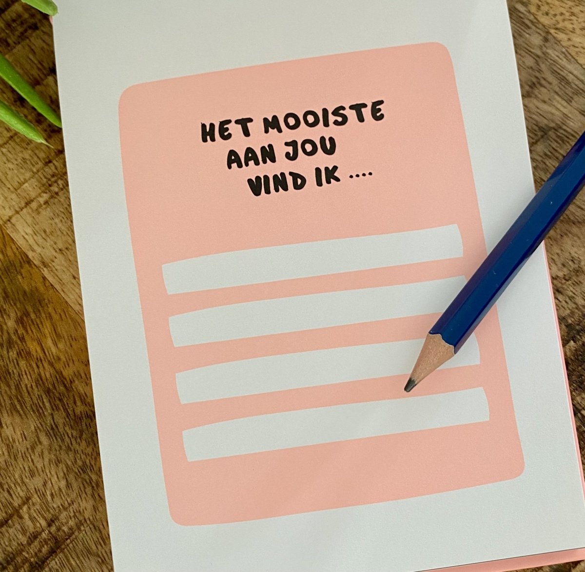 I love you - Invulboek Schatje - CooleCadeau