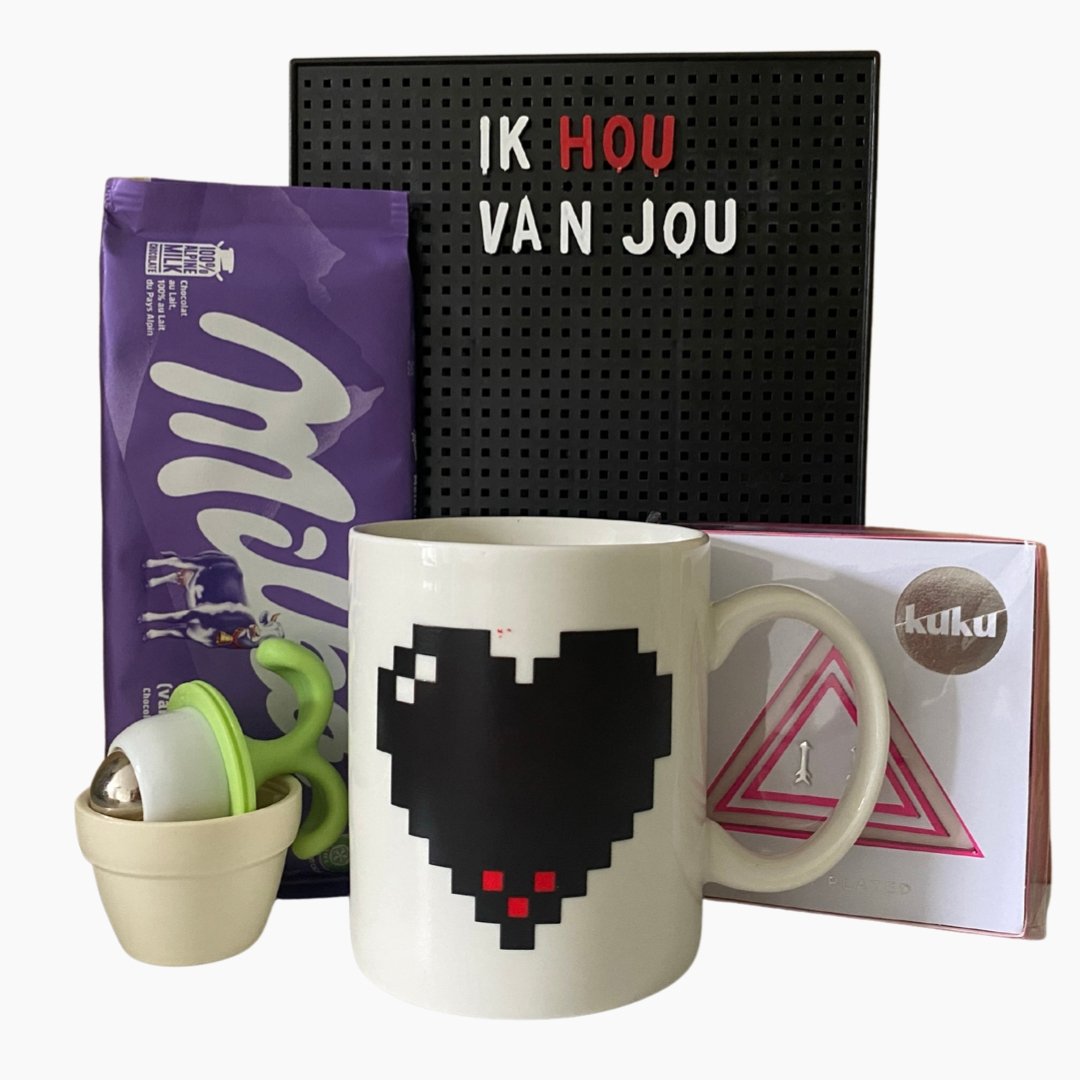 Ik hou van jou cadeaupakket - voor haar - CooleCadeau