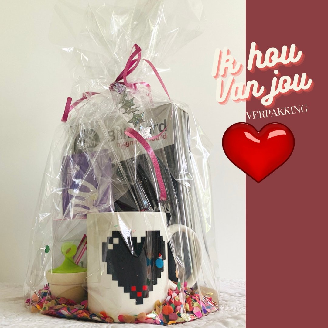 Ik hou van jou cadeaupakket - voor haar - CooleCadeau