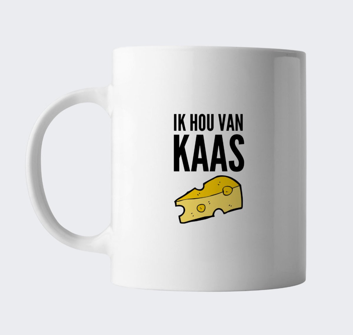 Ik hou van kaas Mok - CooleCadeau