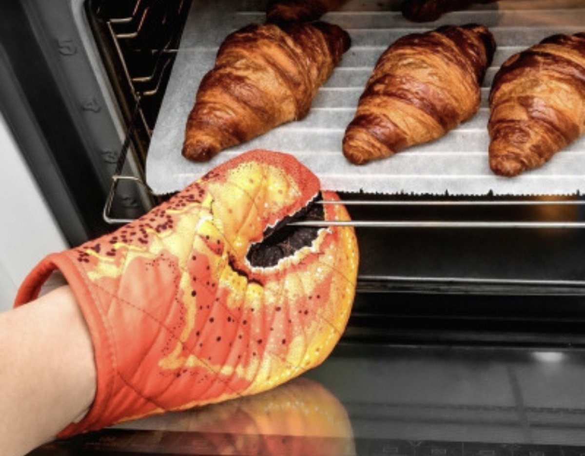 Krabklauw ovenwant - CooleCadeau