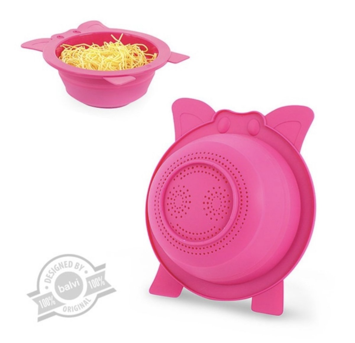 Oink!! Vergiet zeef - CooleCadeau