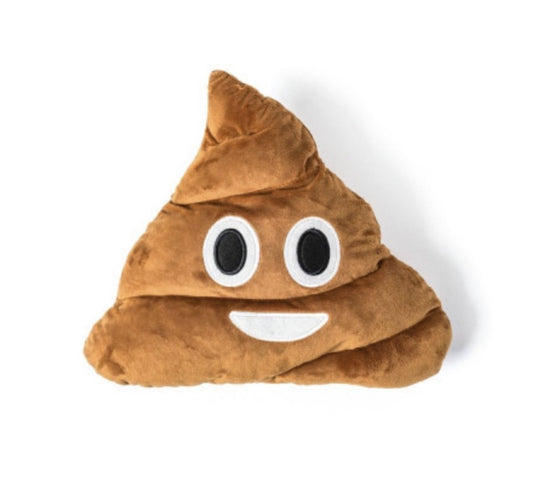 Poep Emoji pluche kussen - CooleCadeau