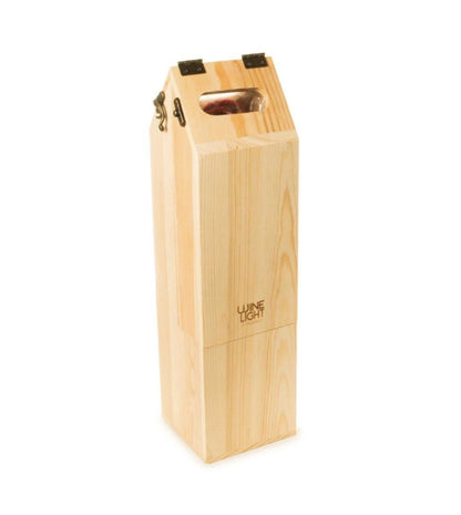 Rackpack Wijnkist en Tafellamp - CooleCadeau